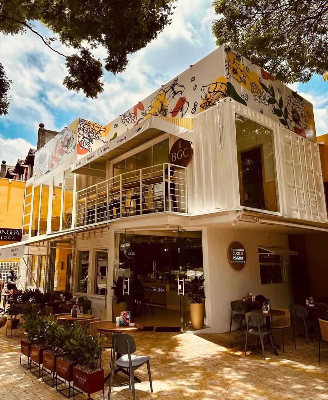 Interior da Boulangerie Carioca